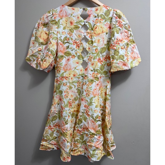 Ever New Noelle Diamond Back Mini Dress Size 2 - Picture 8 of 14